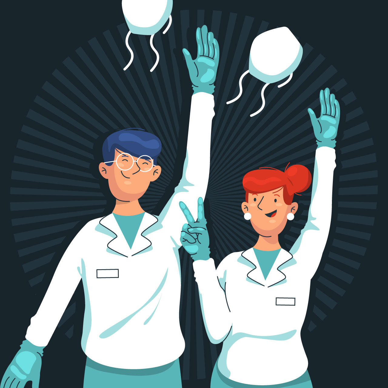 Face shield clipart doctors taking off mask hand drawing sketch