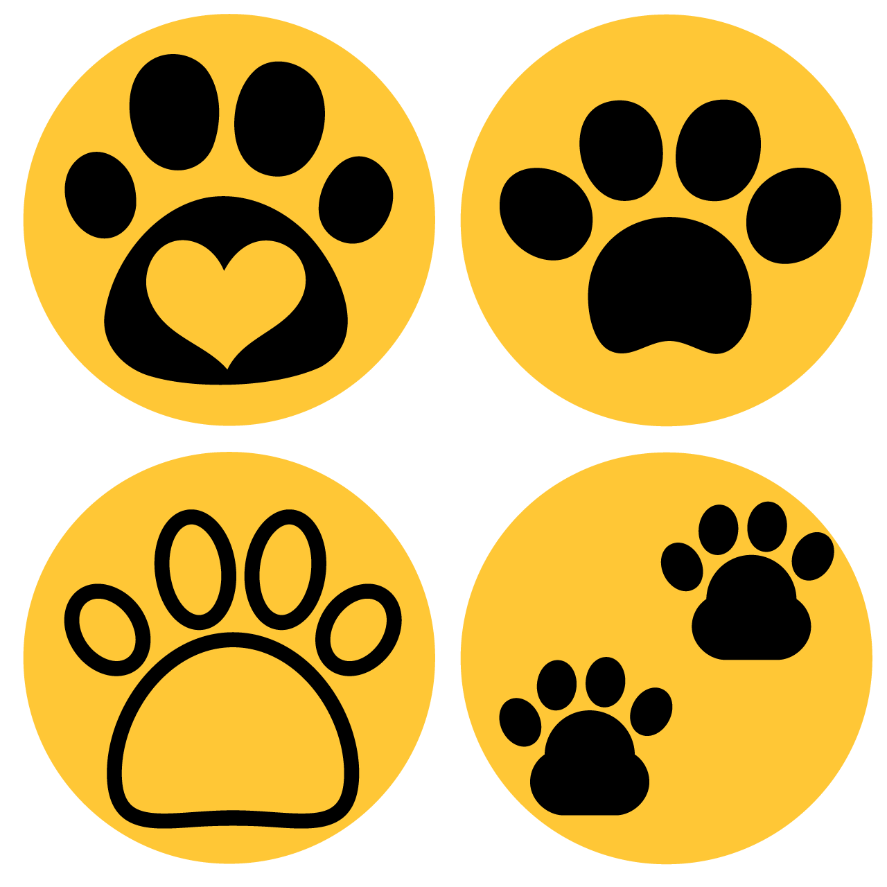 Foot clipart dog footprint cartoon illustration image transparent background png