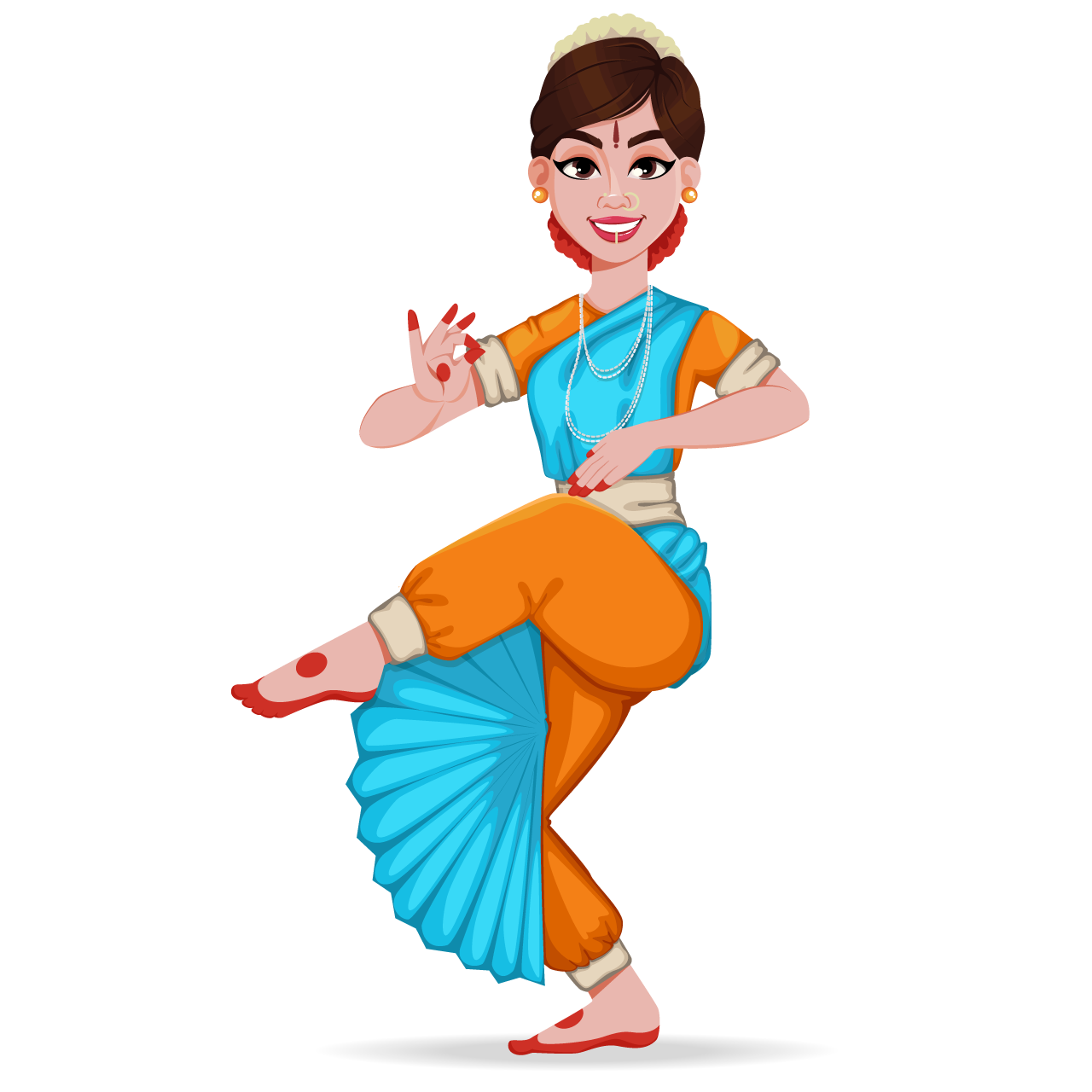 Indian wedding clipart beautiful indian bridel transparent background png