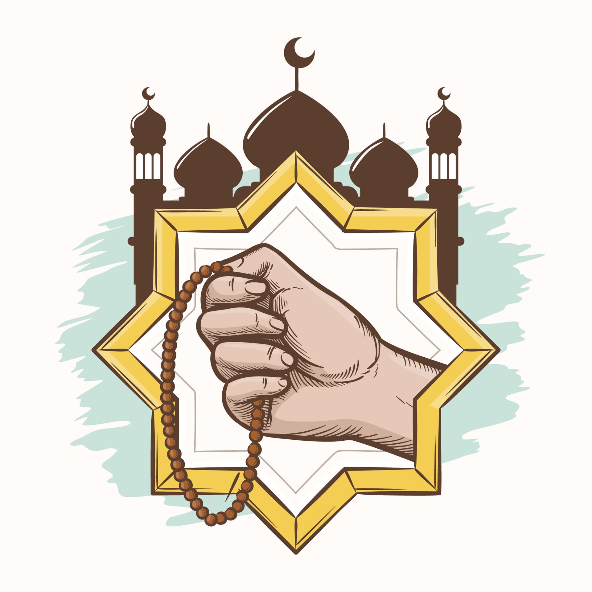 Islamic clipart cute islamic icon