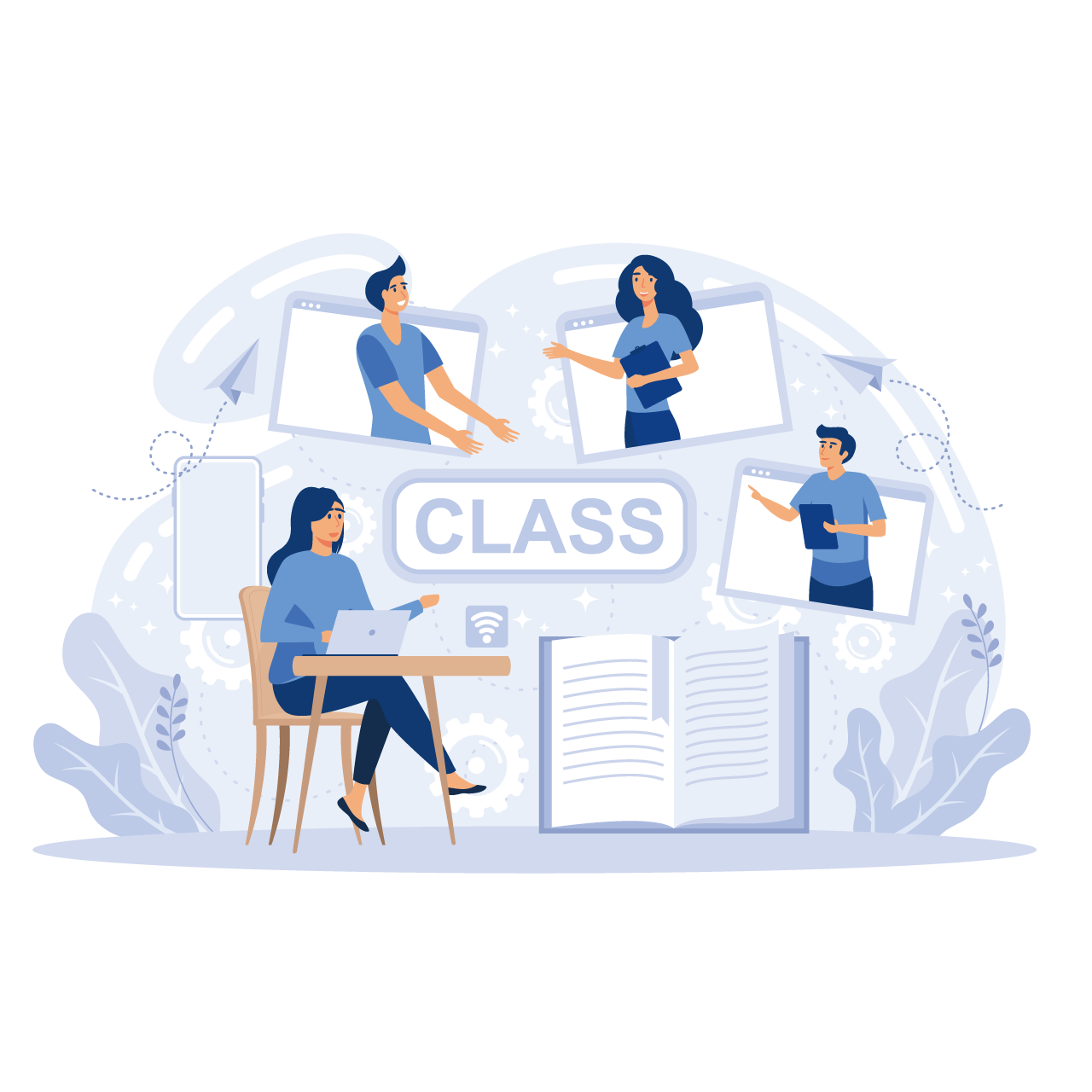 E learning education home schooling online classes training courses web tutor transparent background image