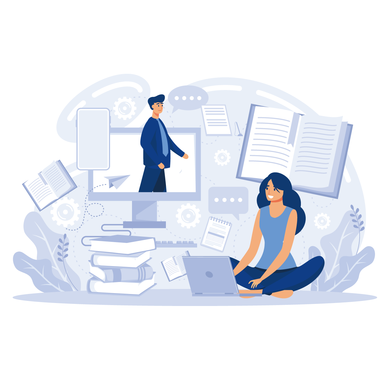 E learning online education home schooling online classes training courses transparent background image