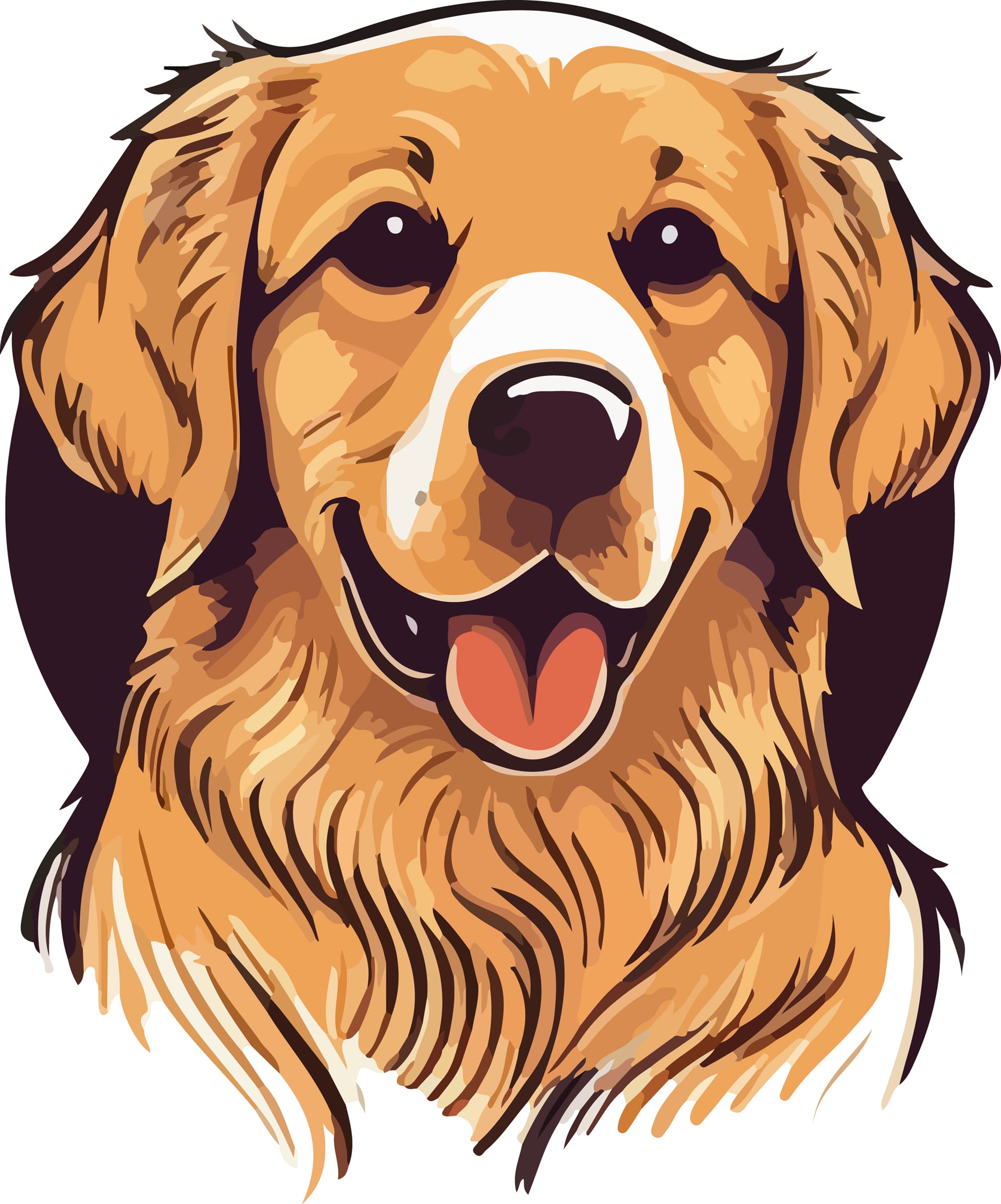 Cute dog head image cute dog clipart